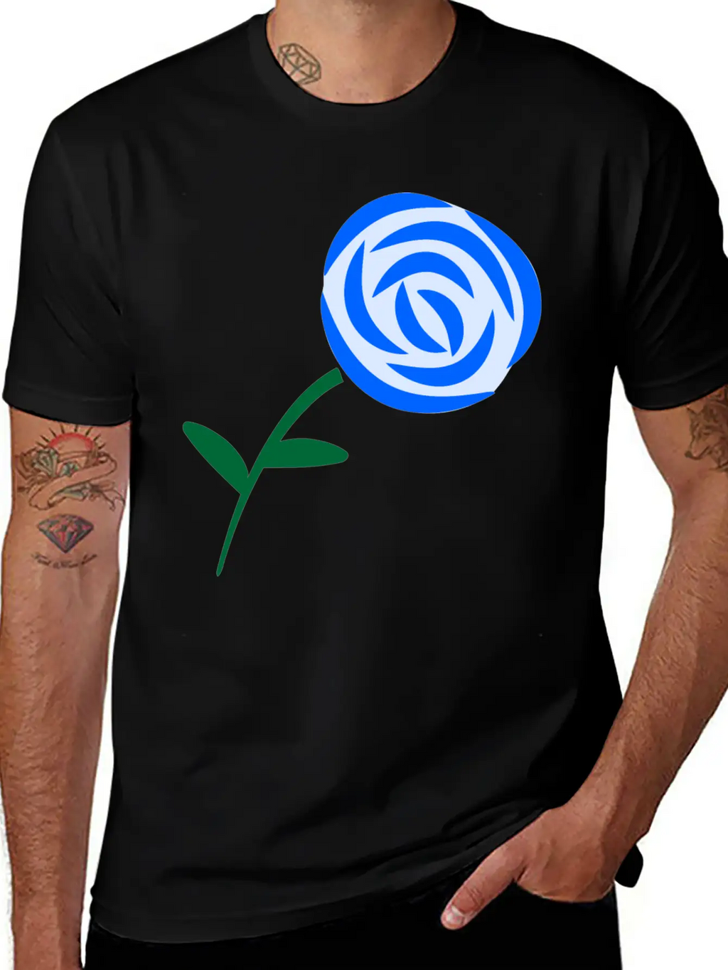 Flower 220 (colour 4) Essential Cotton Tee For Daily Outfits – Unisex Style