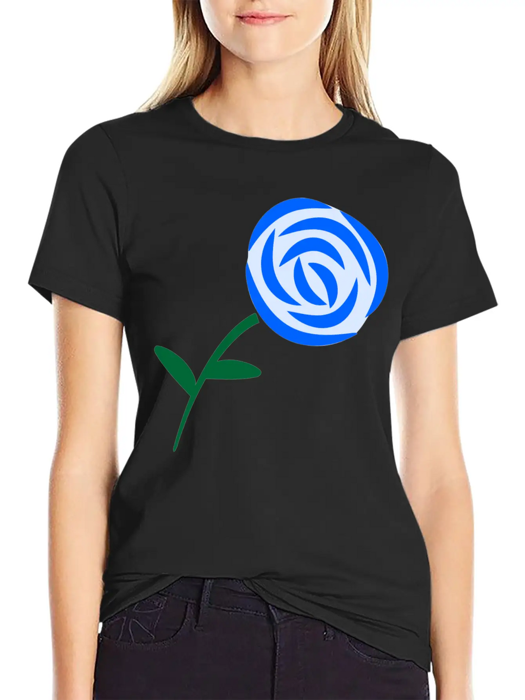 Flower 220 (colour 4) Essential Cotton Tee For Daily Outfits – Unisex Style