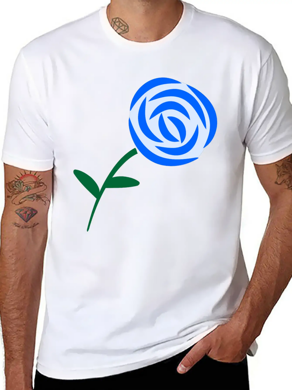 Flower 220 (colour 4) Essential Cotton Tee For Daily Outfits – Unisex Style