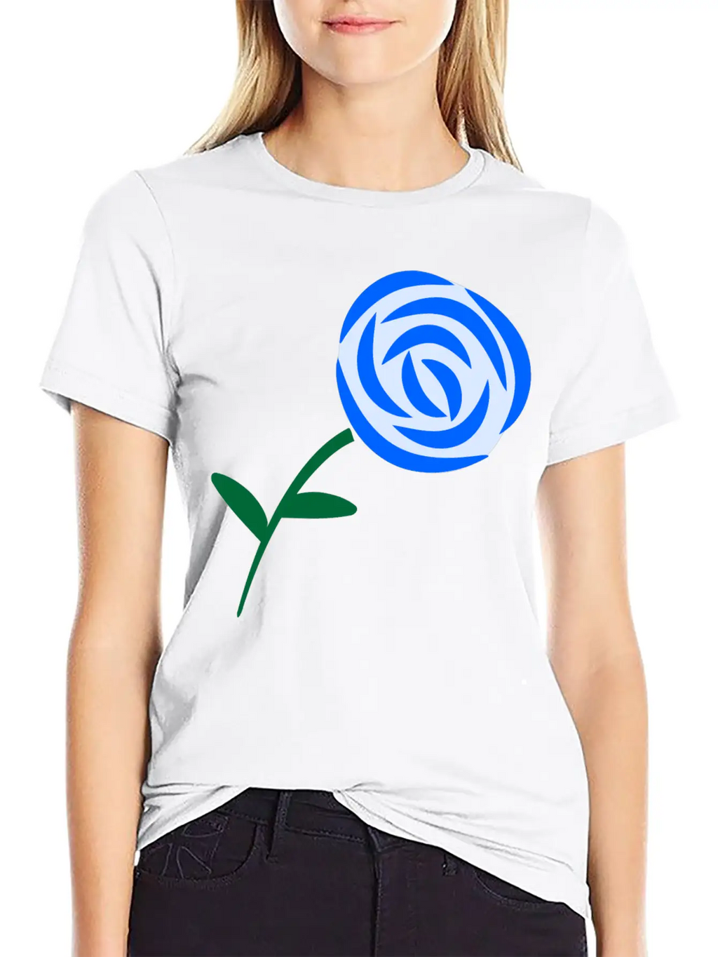 Flower 220 (colour 4) Essential Cotton Tee For Daily Outfits – Unisex Style