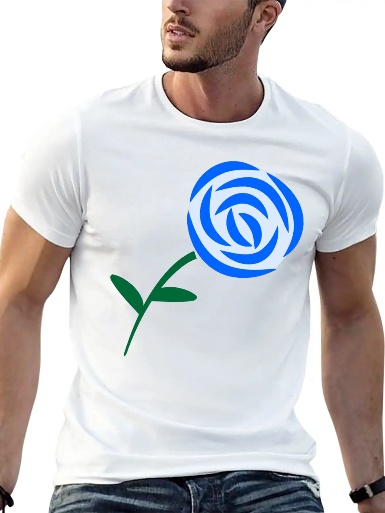 Flower 220 (colour 4) Essential Cotton Tee For Daily Outfits – Unisex Style