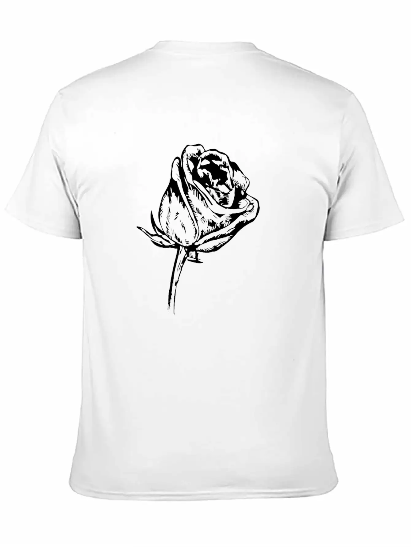 Flower And Floral Symbol Unisex Casual T-Shirt – Clean Design For Daily Comfort