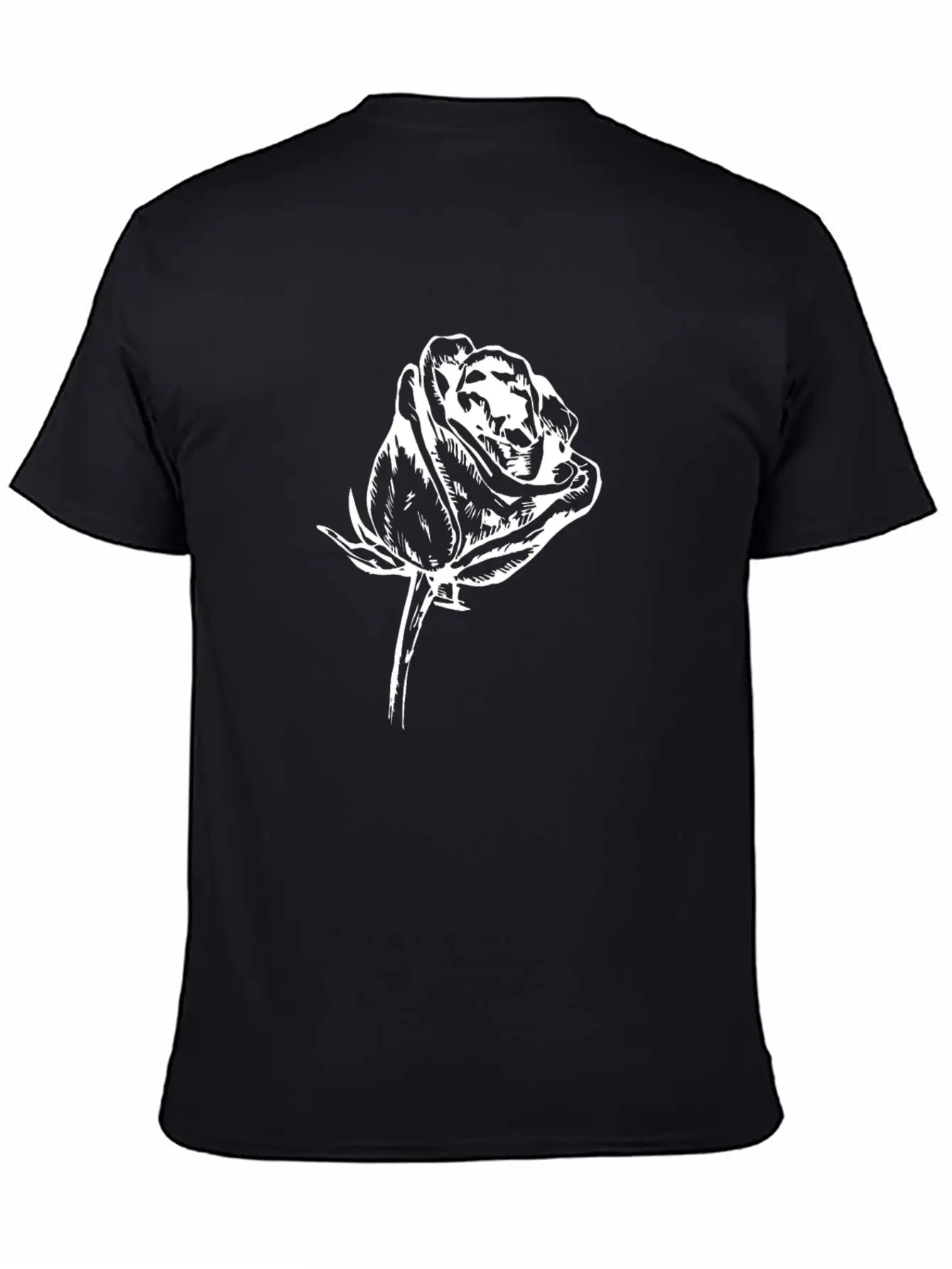 Flower And Floral Symbol Unisex Casual T-Shirt – Clean Design For Daily Comfort