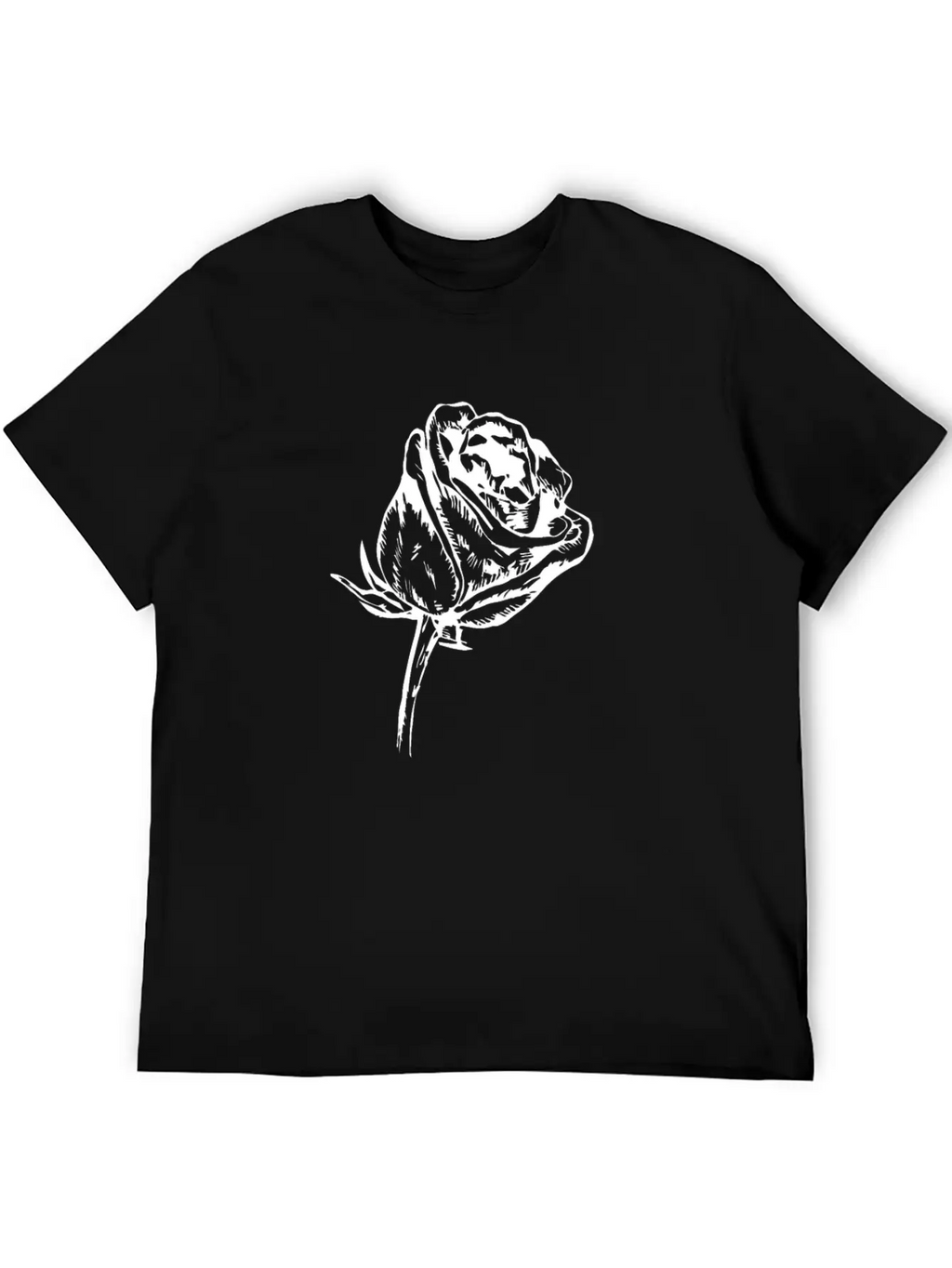 Flower And Floral Symbol Unisex Casual T-Shirt – Clean Design For Daily Comfort