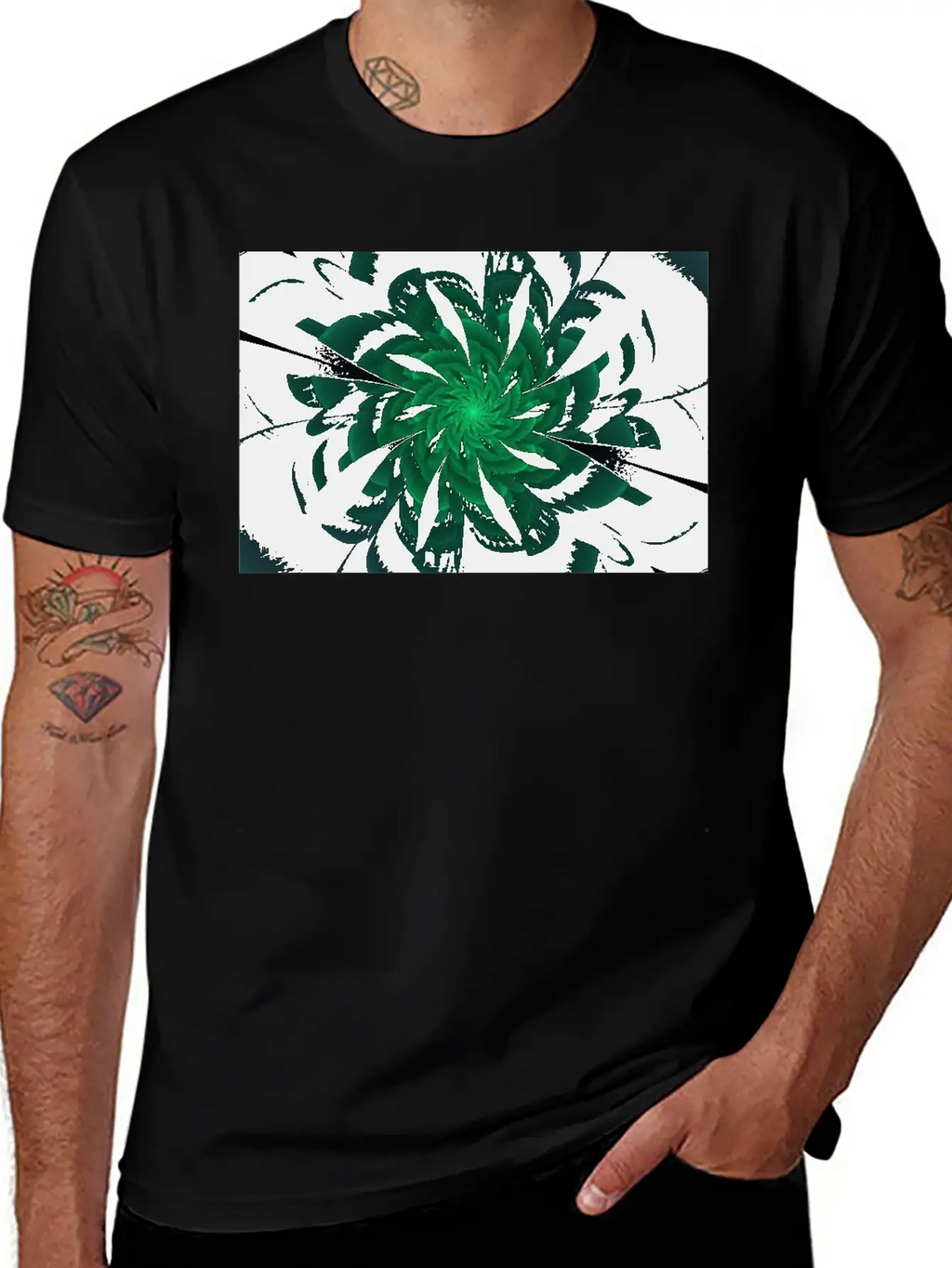 Flower Breathable Soft Cotton T-Shirt – Timeless Casual Look