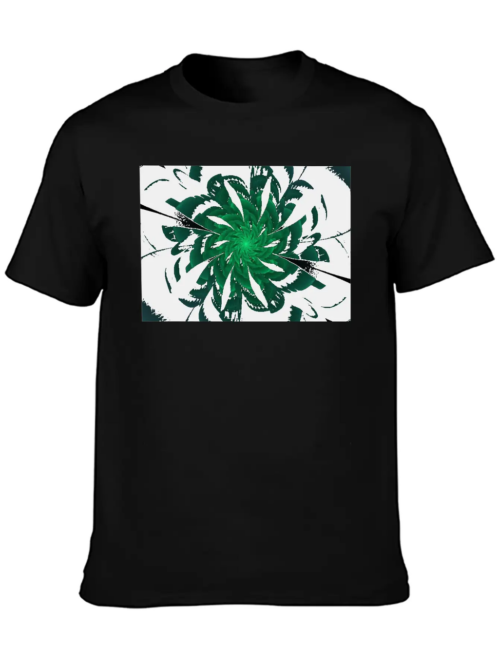 Flower Breathable Soft Cotton T-Shirt – Timeless Casual Look