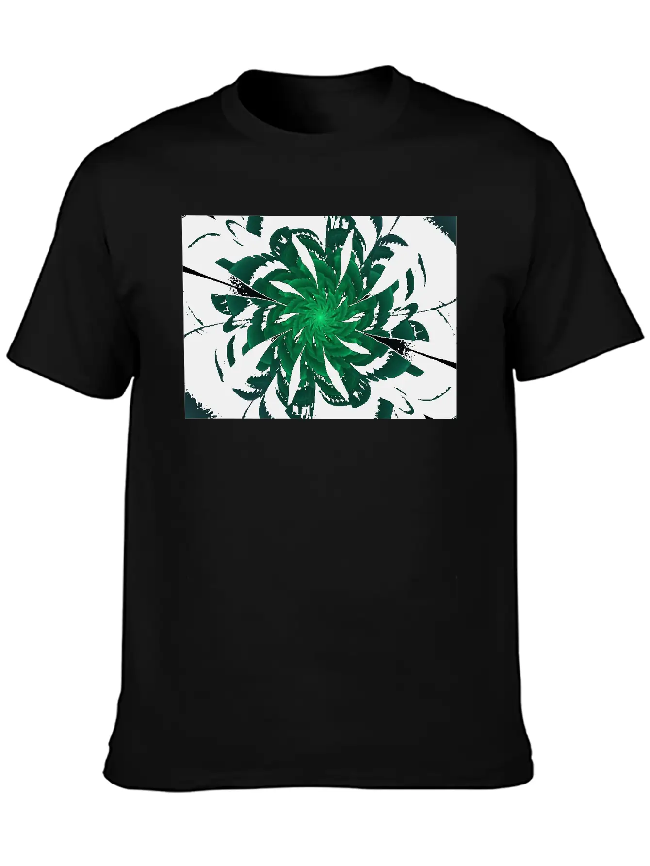 Flower Breathable Soft Cotton T-Shirt – Timeless Casual Look