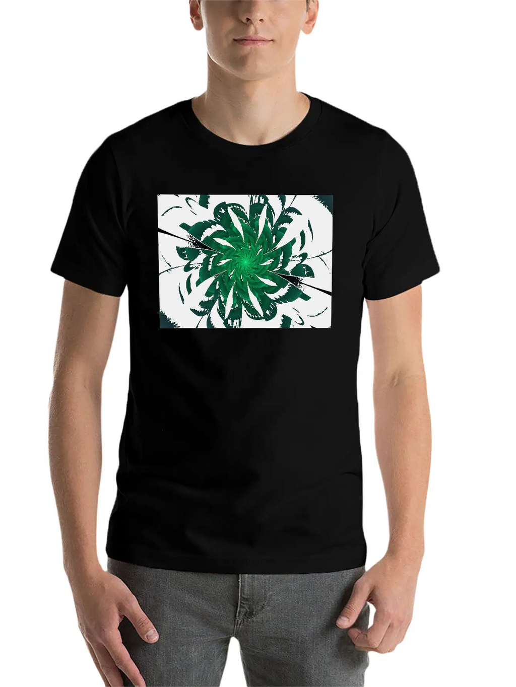 Flower Breathable Soft Cotton T-Shirt – Timeless Casual Look