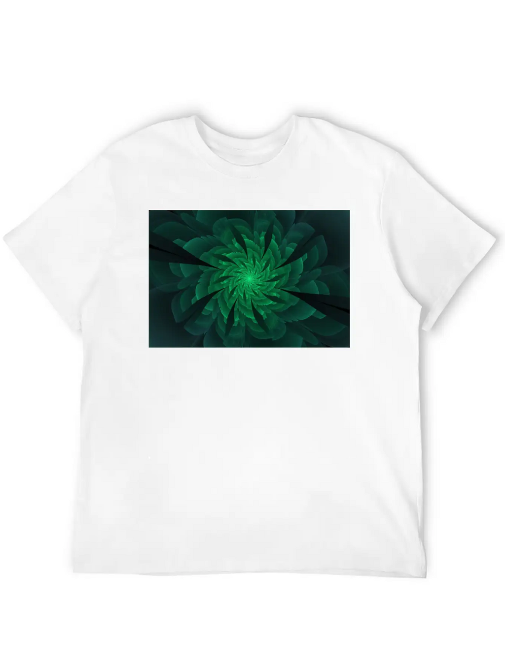 Flower Breathable Soft Cotton T-Shirt – Timeless Casual Look