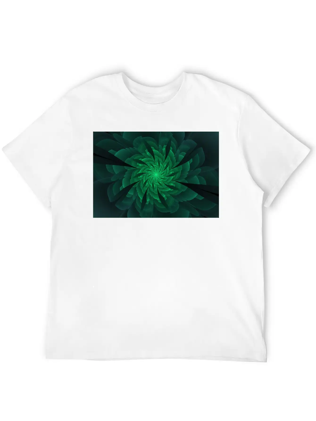 Flower Breathable Soft Cotton T-Shirt – Timeless Casual Look