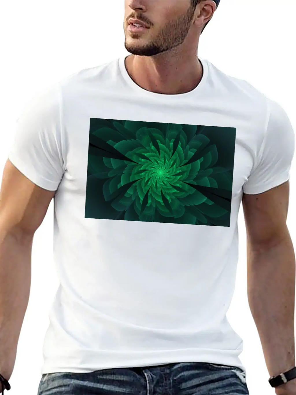 Flower Breathable Soft Cotton T-Shirt – Timeless Casual Look