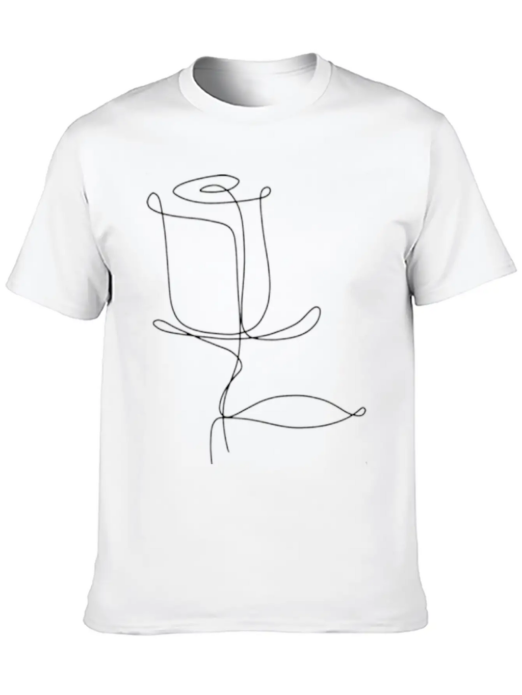 Flower 🌷 Essential Cotton Tee For Daily Outfits – Unisex Style