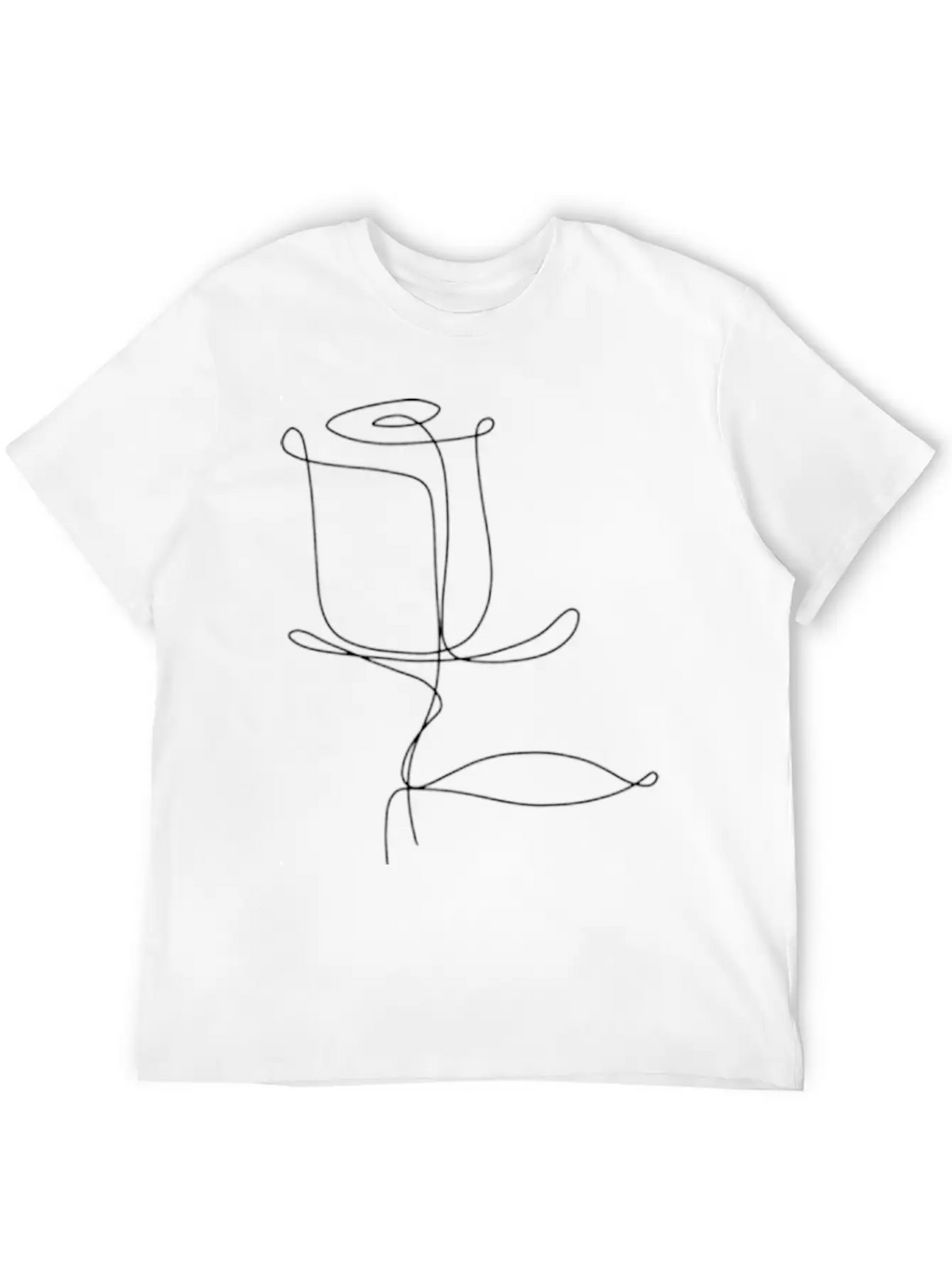Flower 🌷 Essential Cotton Tee For Daily Outfits – Unisex Style