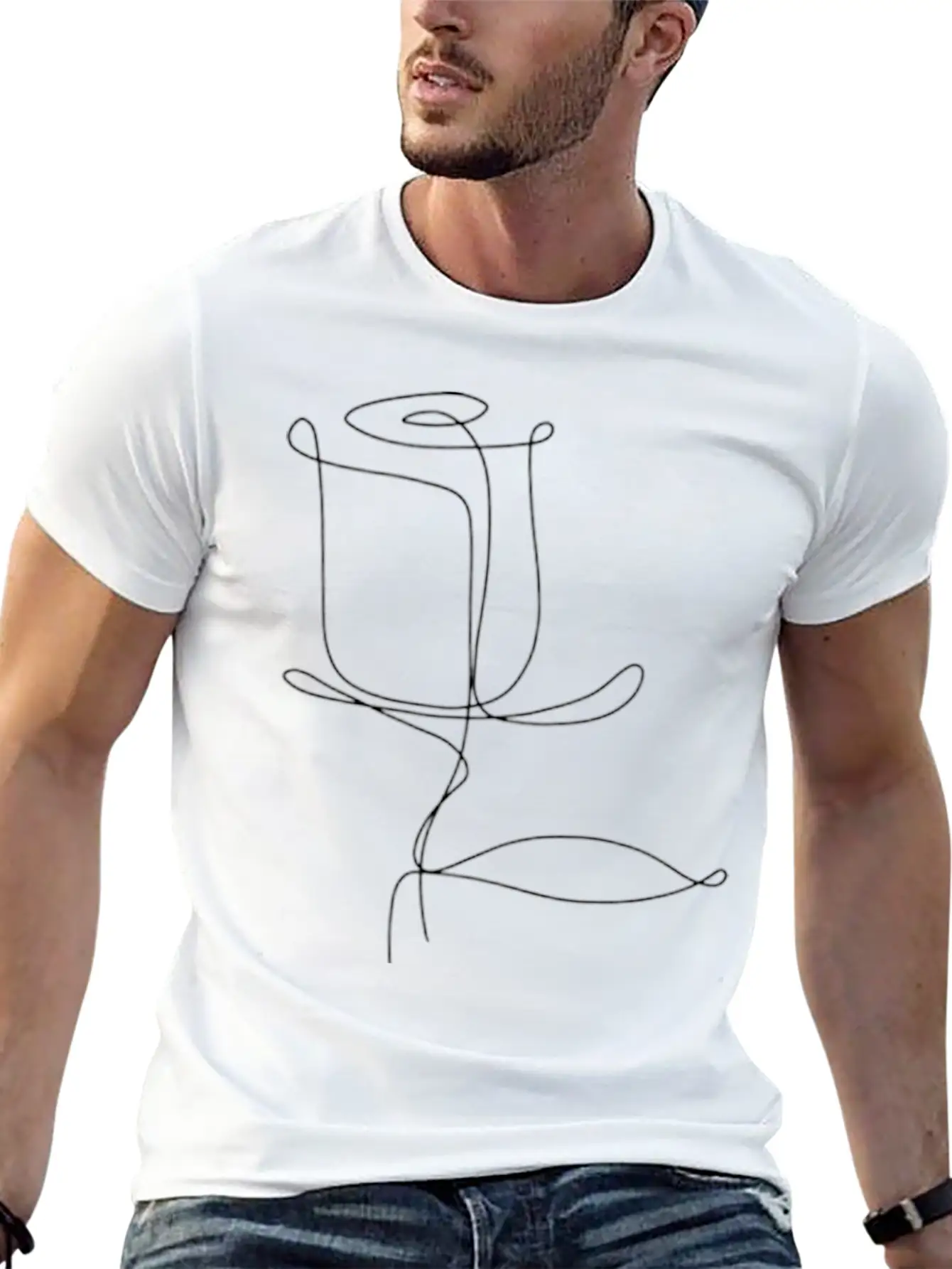 Flower 🌷 Essential Cotton Tee For Daily Outfits – Unisex Style