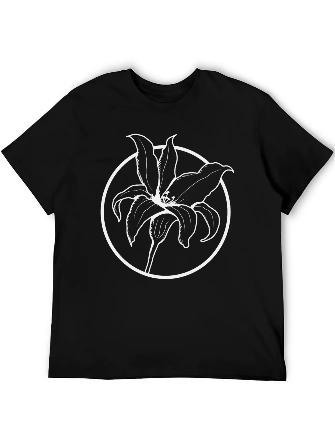 Flower Unisex Casual T-Shirt – Clean Design For Daily Comfort