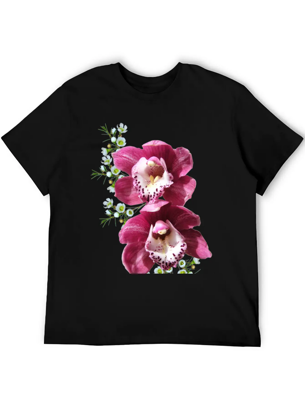 Flowers Lilies Tulips Orchids Sunflower Dahlia Ger Breathable Soft Cotton T-Shirt – Timeless Casual Look