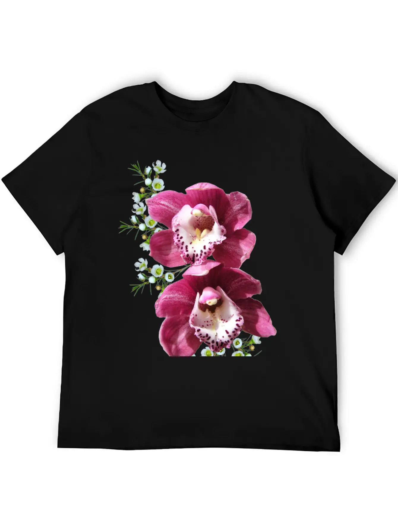 Flowers Lilies Tulips Orchids Sunflower Dahlia Ger Breathable Soft Cotton T-Shirt – Timeless Casual Look