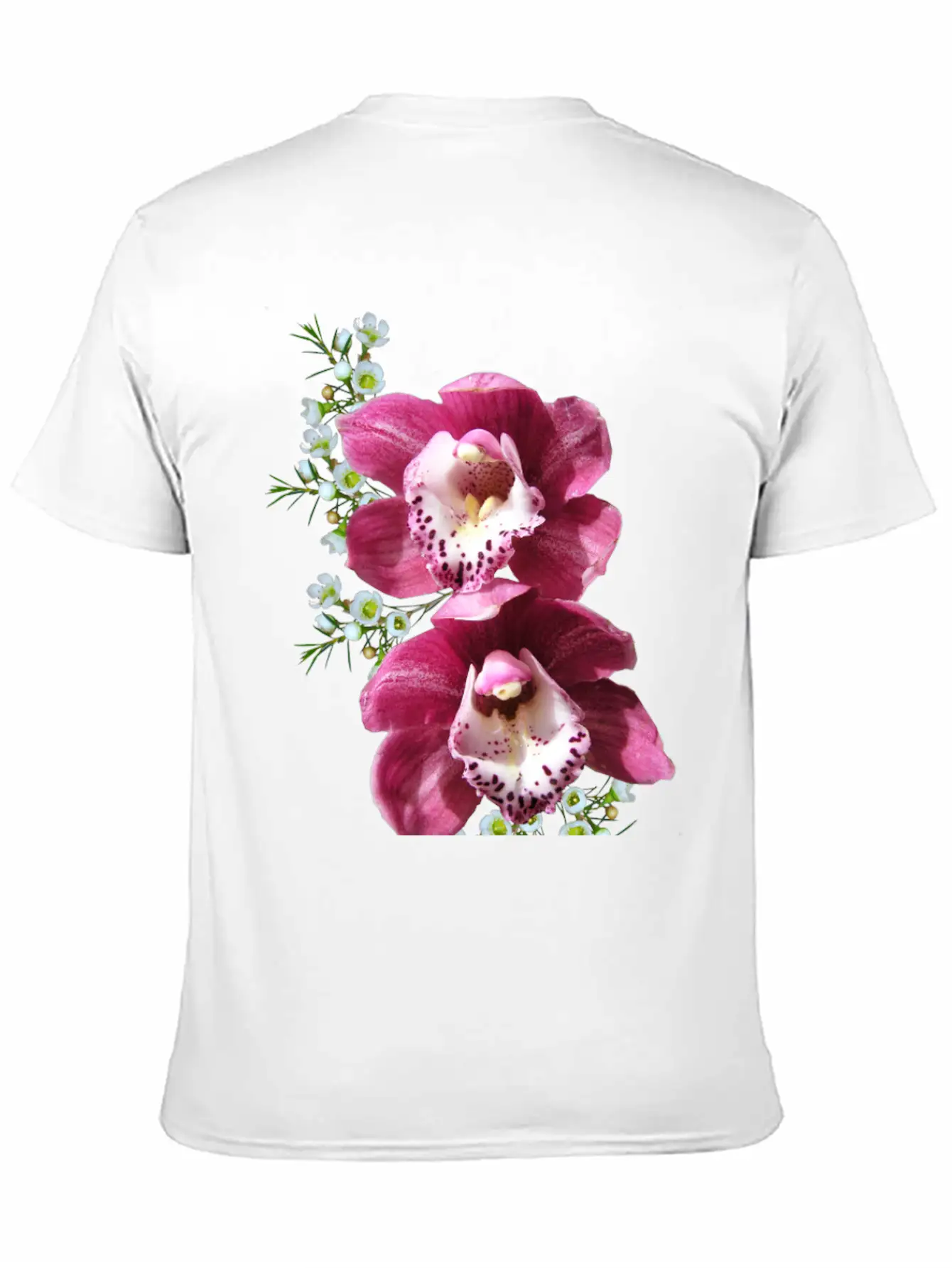 Flowers Lilies Tulips Orchids Sunflower Dahlia Ger Breathable Soft Cotton T-Shirt – Timeless Casual Look