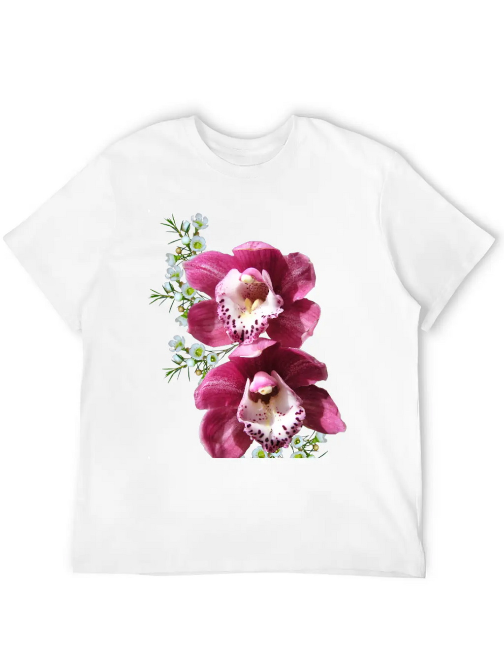 Flowers Lilies Tulips Orchids Sunflower Dahlia Ger Breathable Soft Cotton T-Shirt – Timeless Casual Look