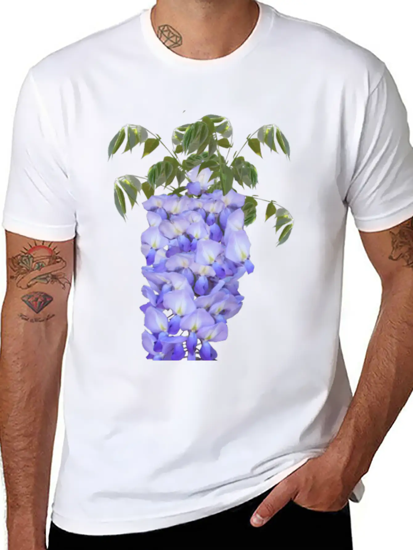 Flowers Lilies Tulips Orchids Sunflower Dahlia Ger Essential Cotton Tee For Daily Outfits – Unisex Style