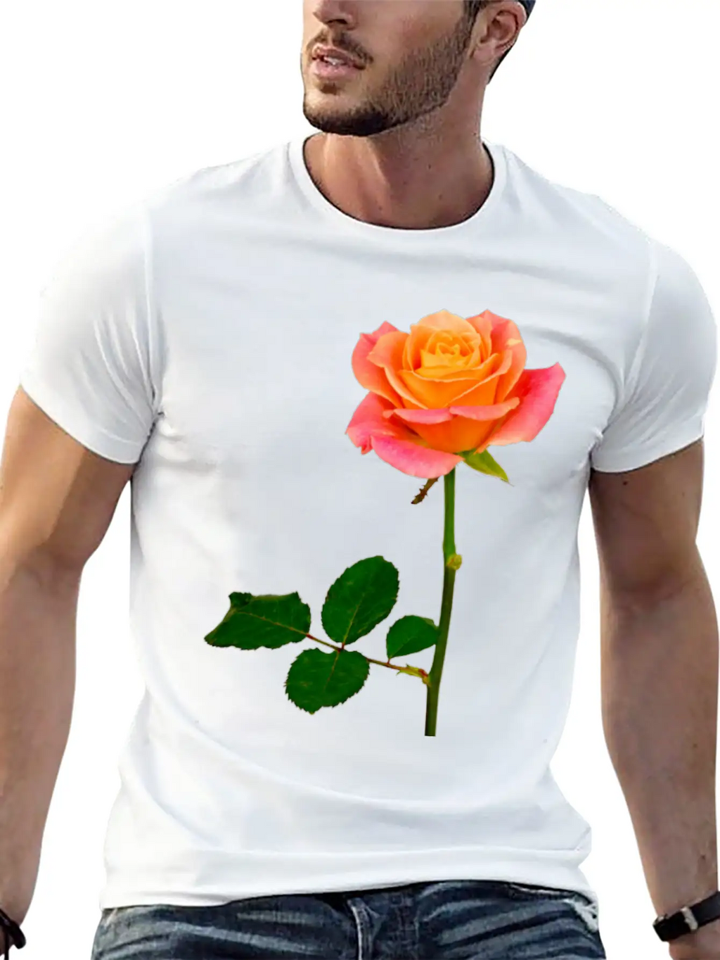 Flowers Lilies Tulips Orchids Sunflower Dahlia Ger Stylish Everyday T-Shirt – Unisex Basic Cotton Tee