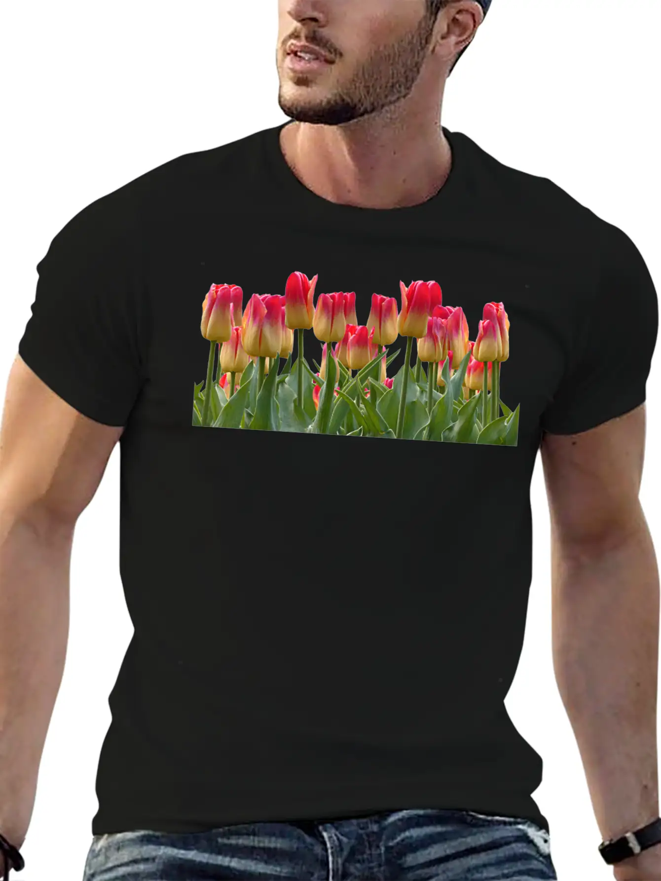 Flowers Lilies Tulips Orchids Sunflower Dahlia Ger Unisex Casual T-Shirt – Clean Design For Daily Comfort