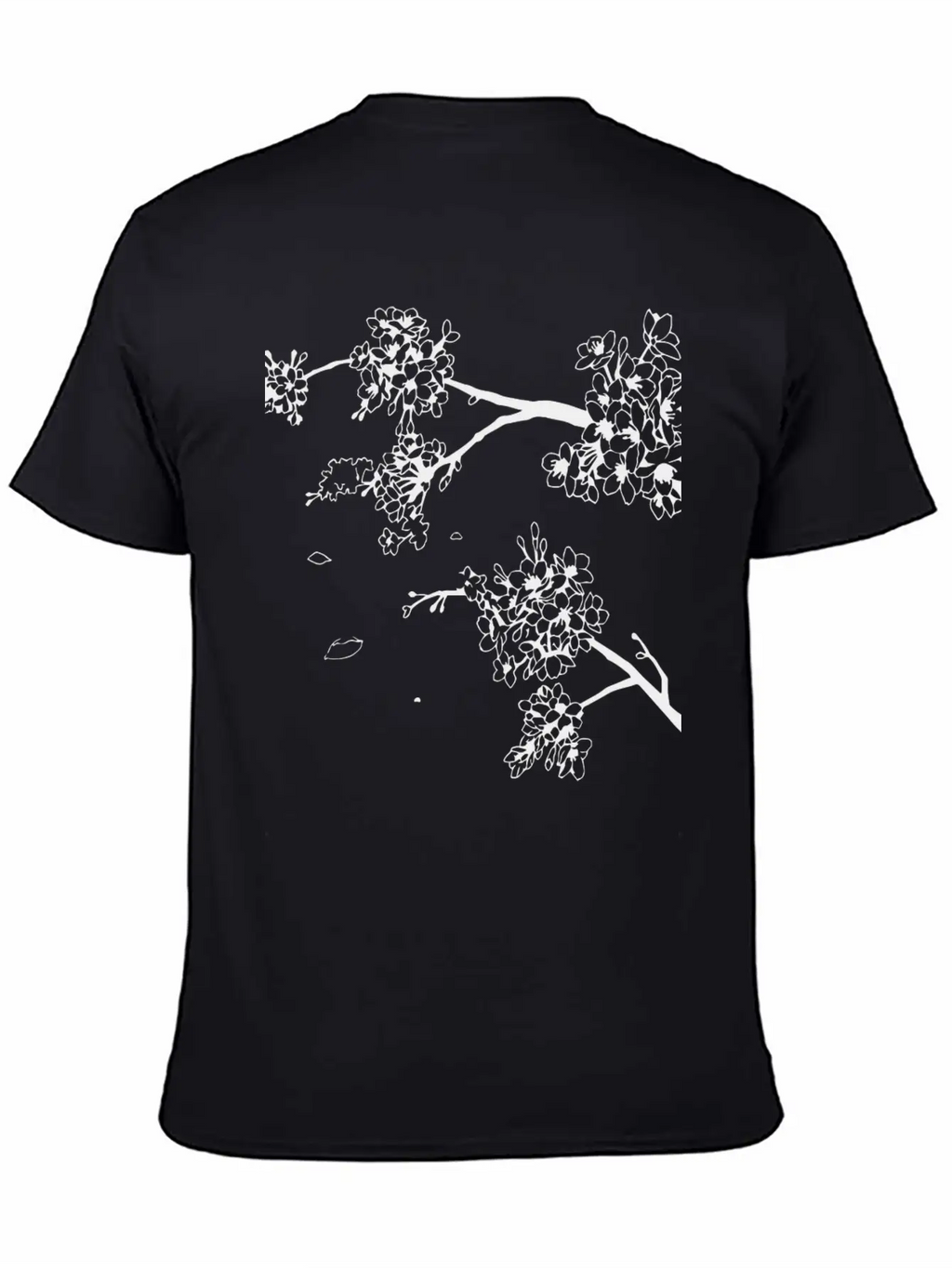 Flowers Unisex Short Sleeve Soft Cotton T-Shirt – Casual Everyday Wear