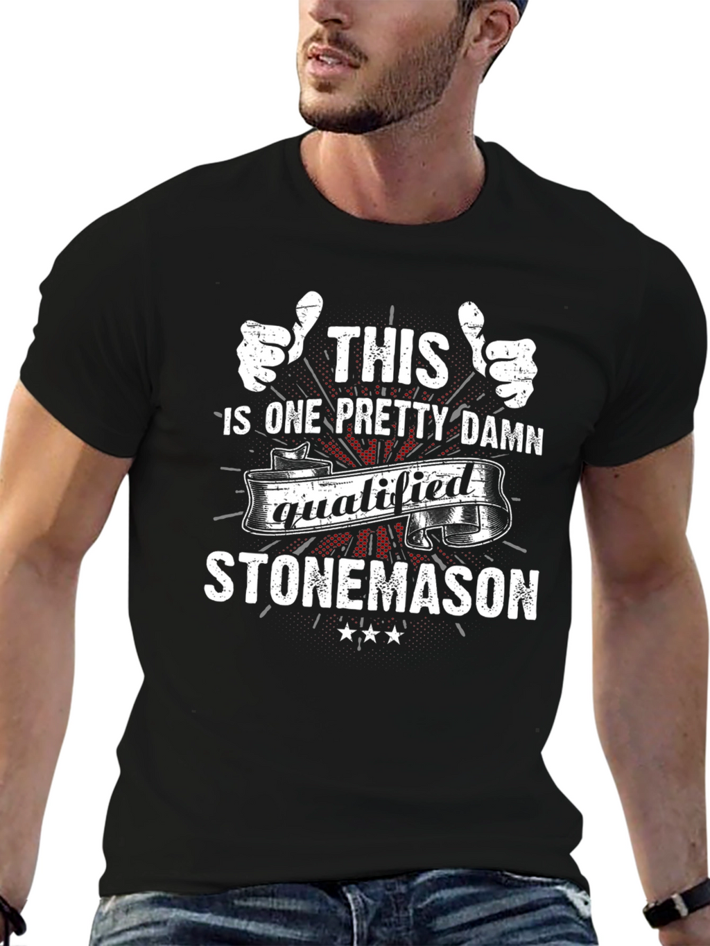 Qualified Stonemason Graphic Tee
