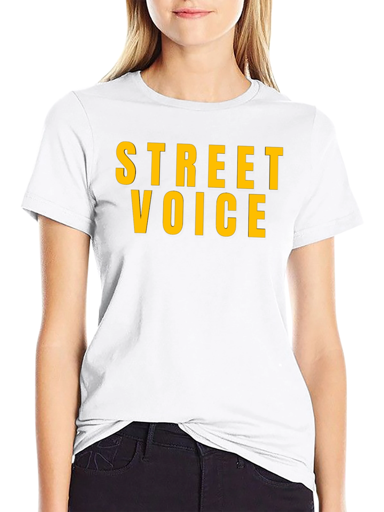 Street Voice Graphic Tee - Black