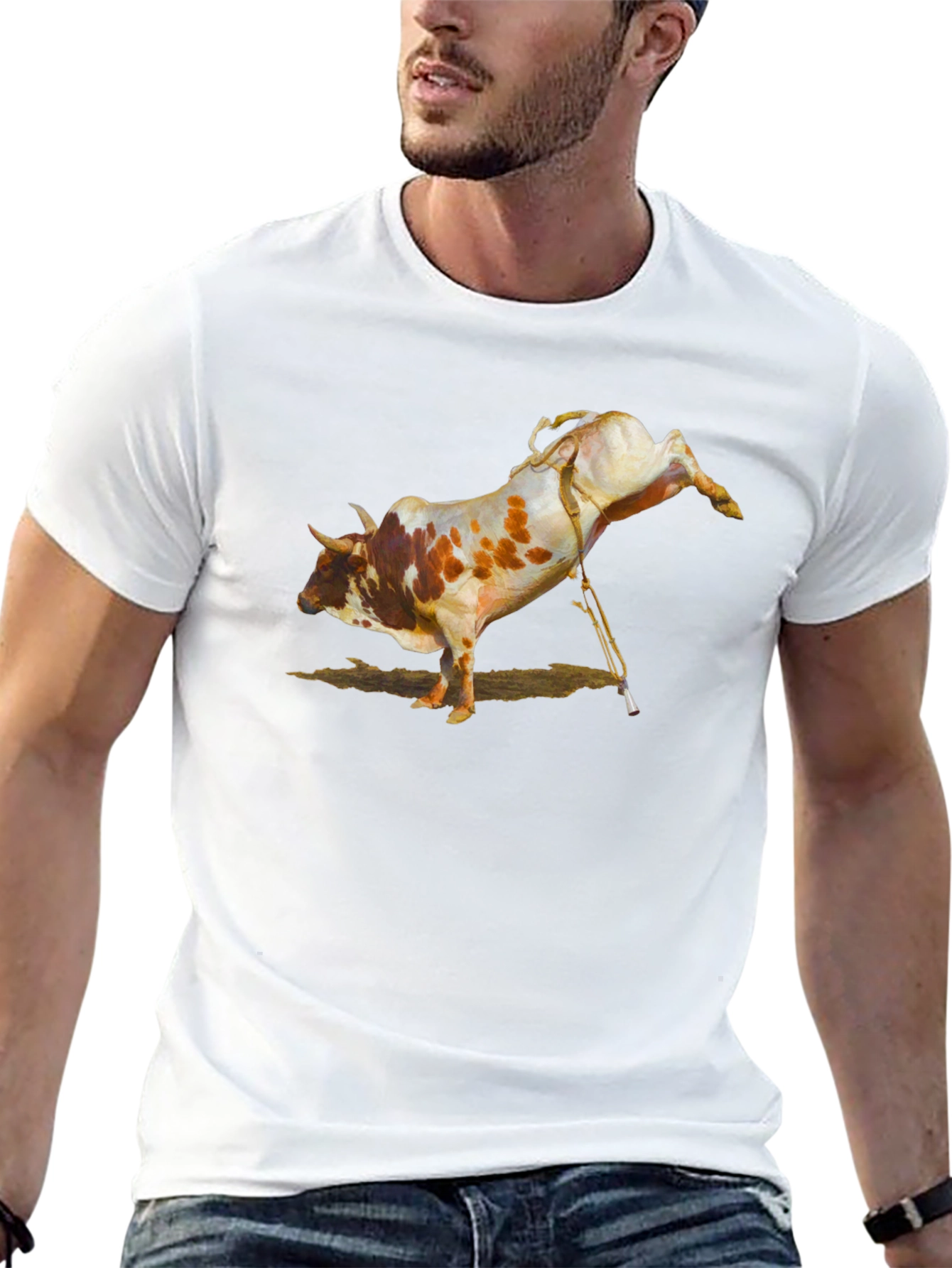 Bucking Bull Black Graphic T-Shirt