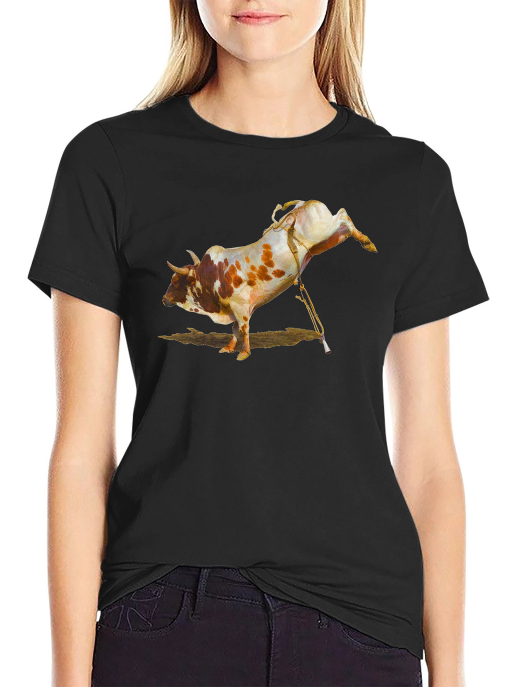 Bucking Bull Black Graphic T-Shirt