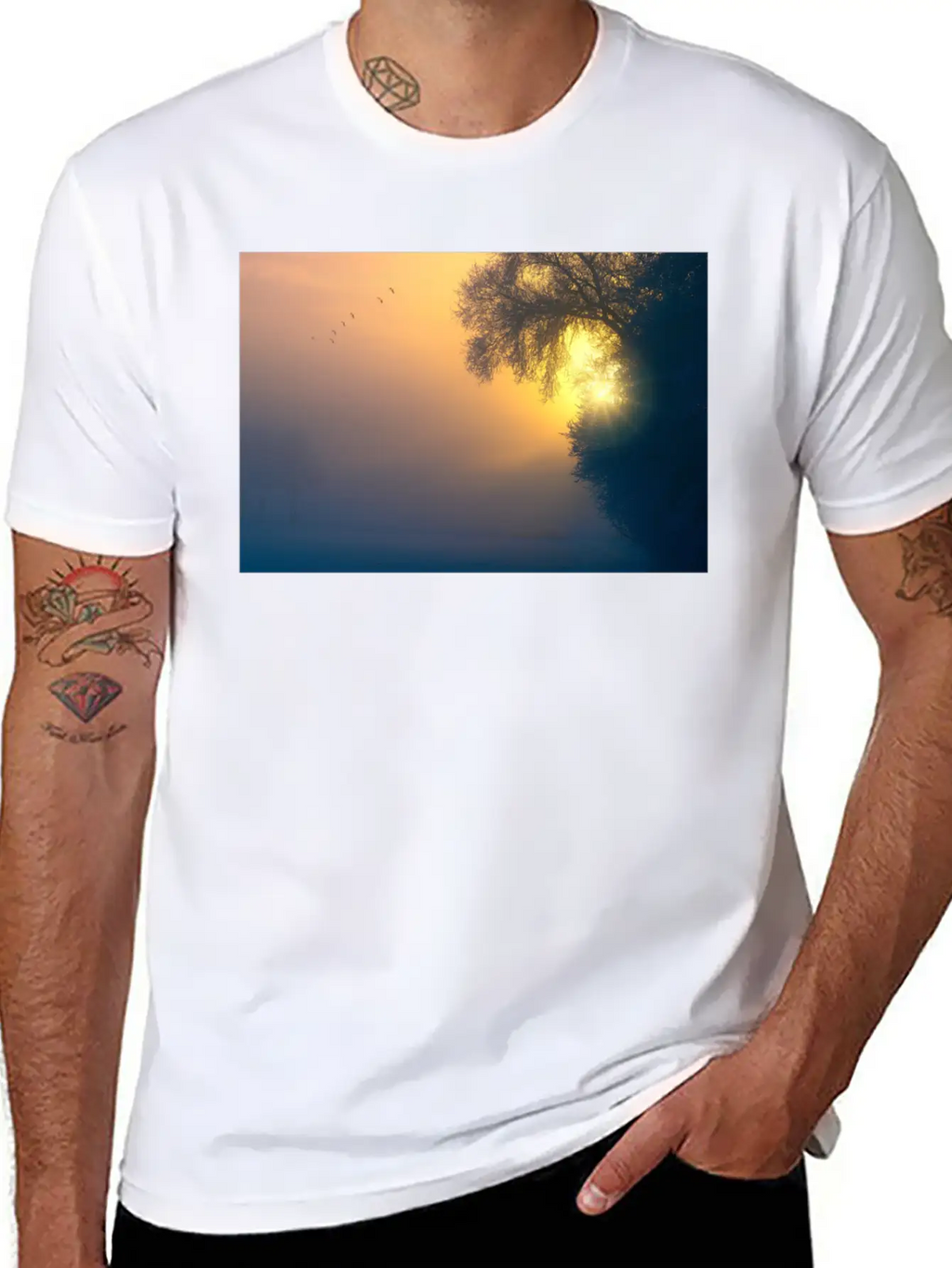 Fog 3196953 1920 Stylish Everyday T-Shirt – Unisex Basic Cotton Tee