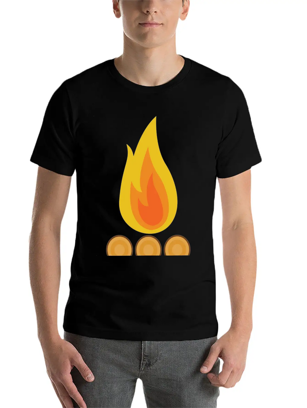 FOGATA Casual Graphic T-Shirt – Simple And Comfortable Daily Wear