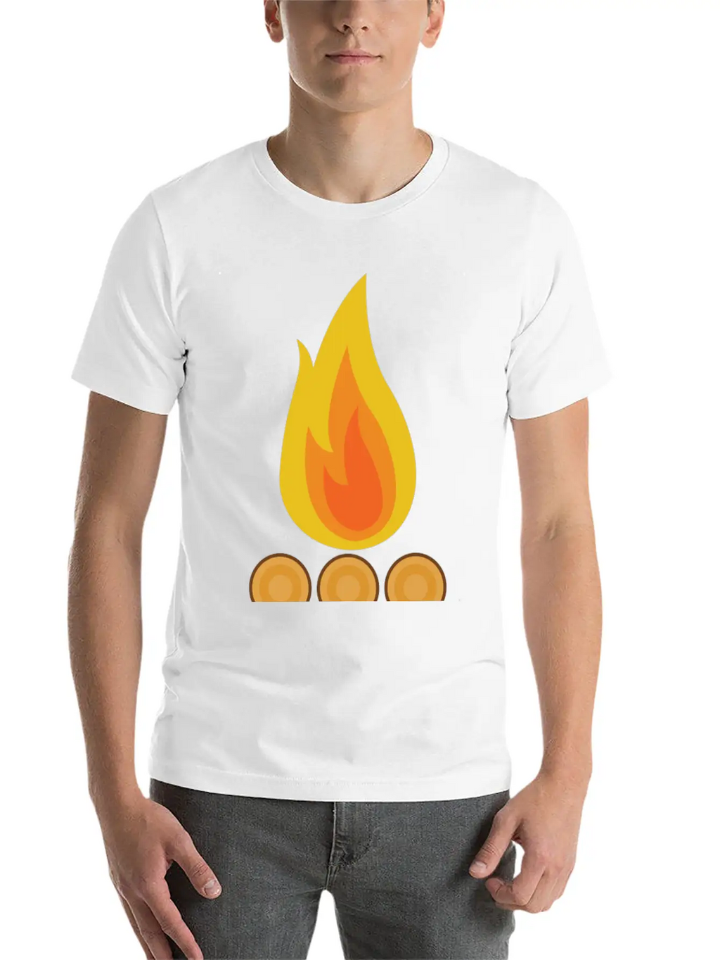 FOGATA Casual Graphic T-Shirt – Simple And Comfortable Daily Wear