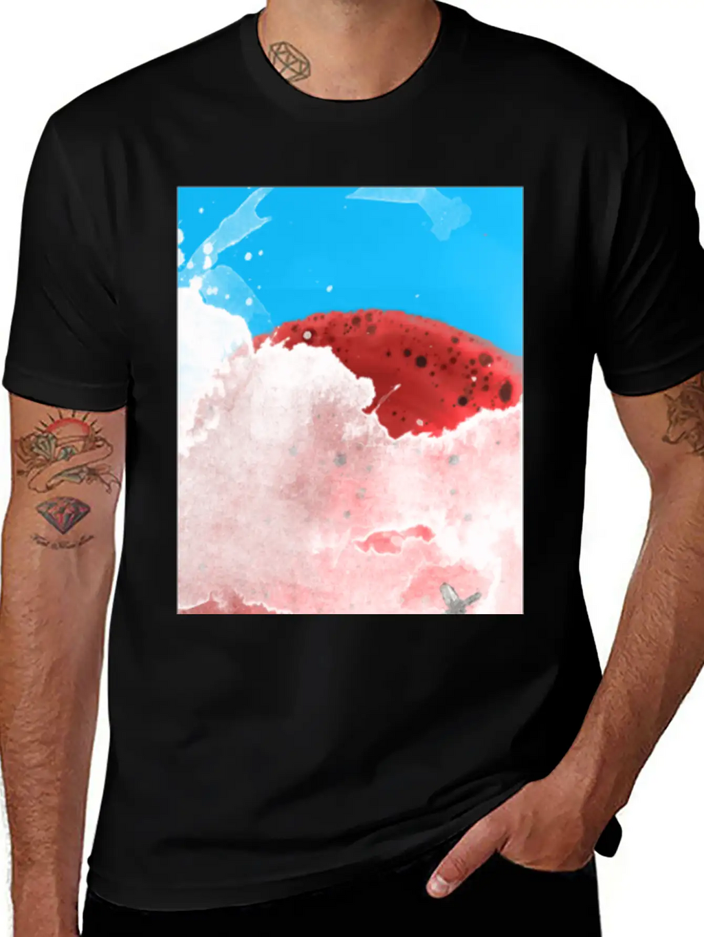 Foggy Mars Essential Cotton Tee For Daily Outfits – Unisex Style