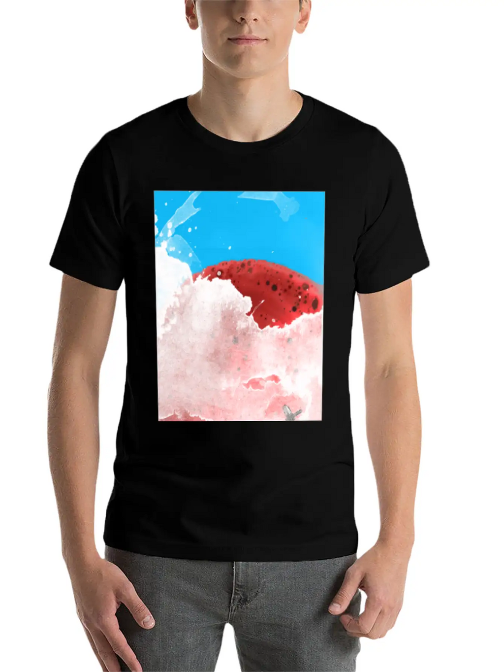 Foggy Mars Essential Cotton Tee For Daily Outfits – Unisex Style