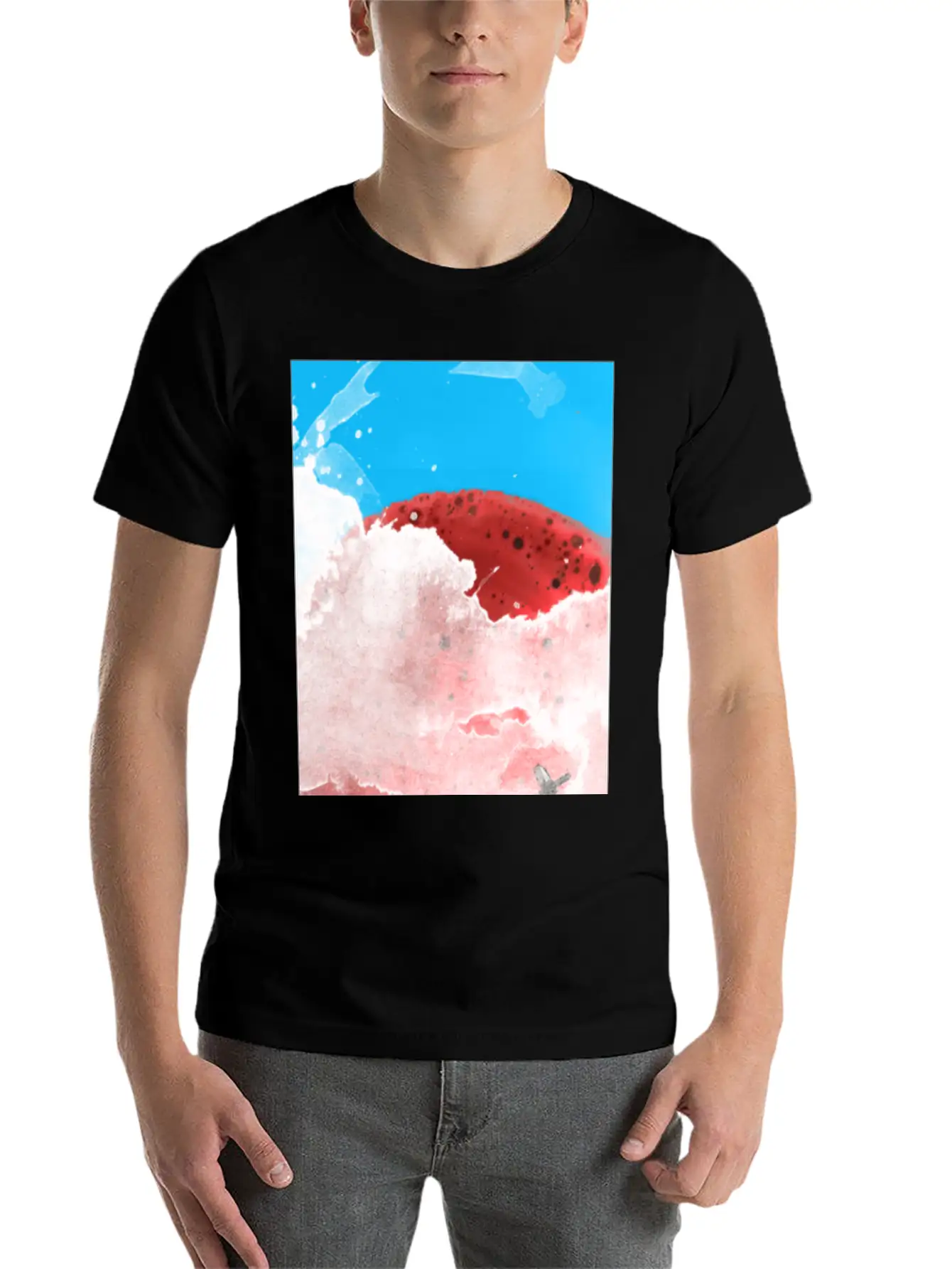 Foggy Mars Essential Cotton Tee For Daily Outfits – Unisex Style