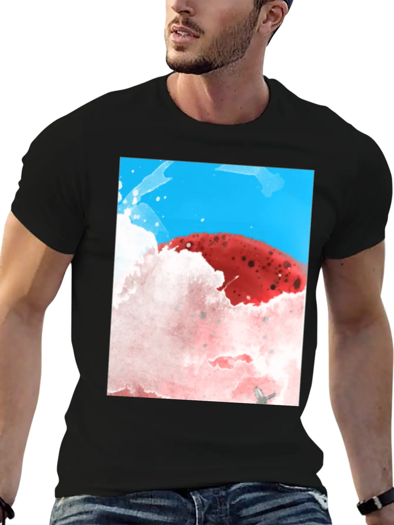 Foggy Mars Essential Cotton Tee For Daily Outfits – Unisex Style