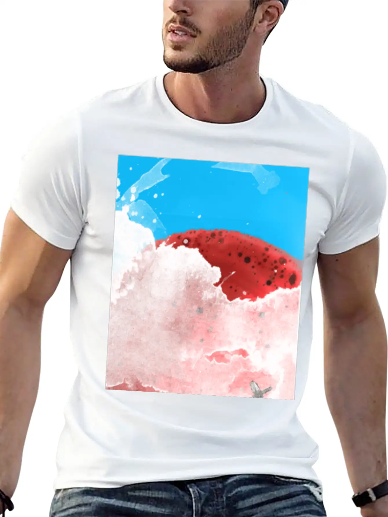 Foggy Mars Essential Cotton Tee For Daily Outfits – Unisex Style