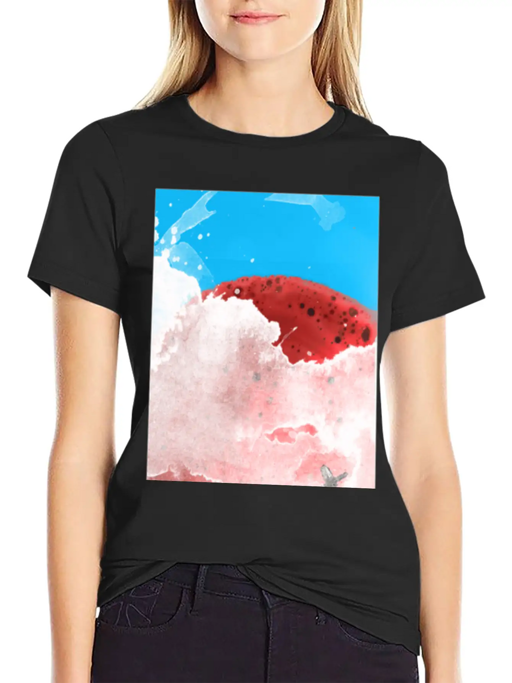 Foggy Mars Essential Cotton Tee For Daily Outfits – Unisex Style