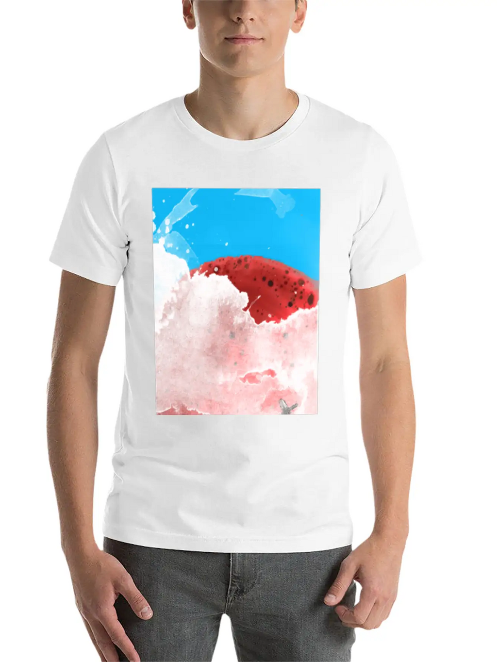 Foggy Mars Essential Cotton Tee For Daily Outfits – Unisex Style