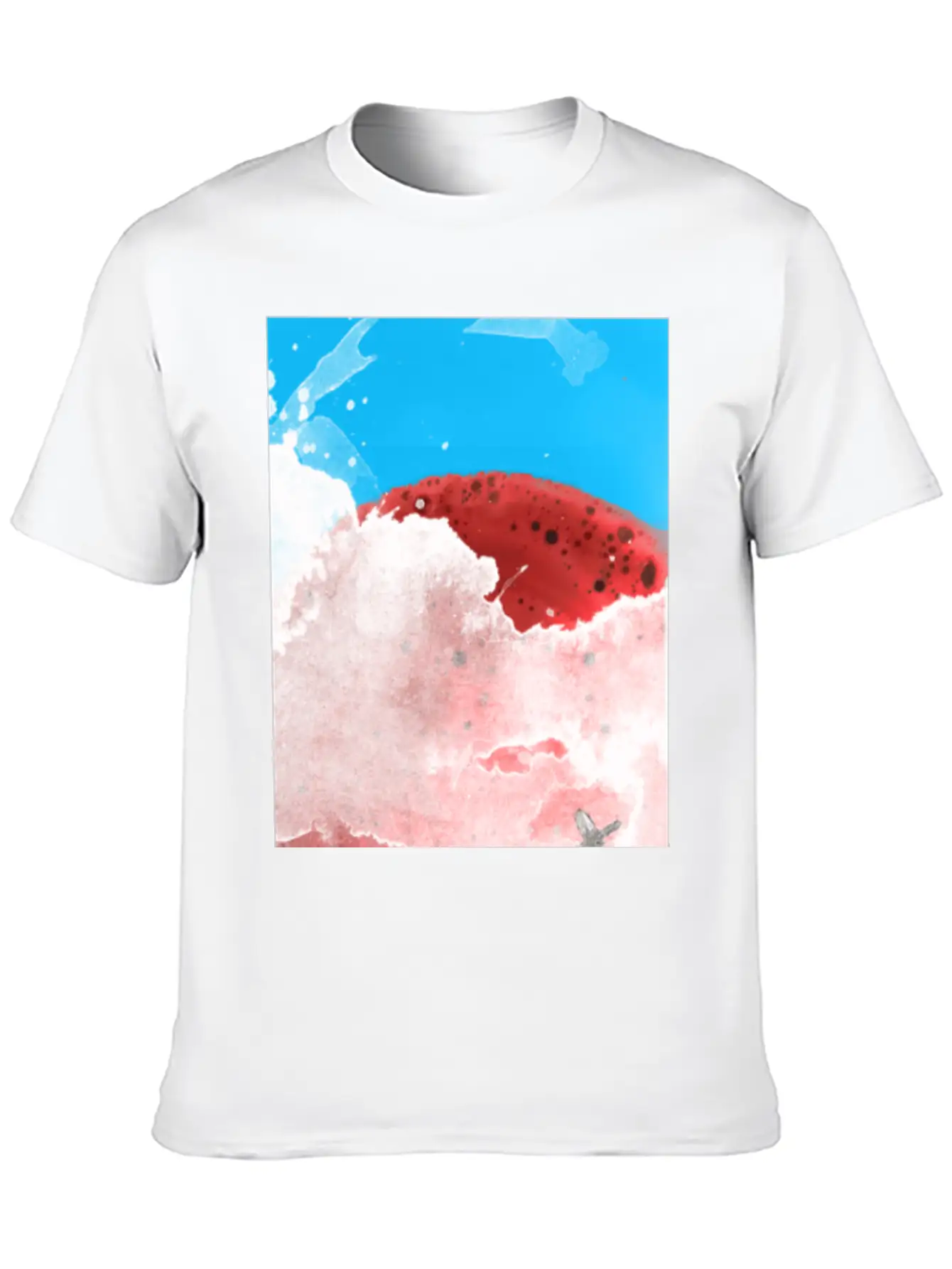 Foggy Mars Essential Cotton Tee For Daily Outfits – Unisex Style