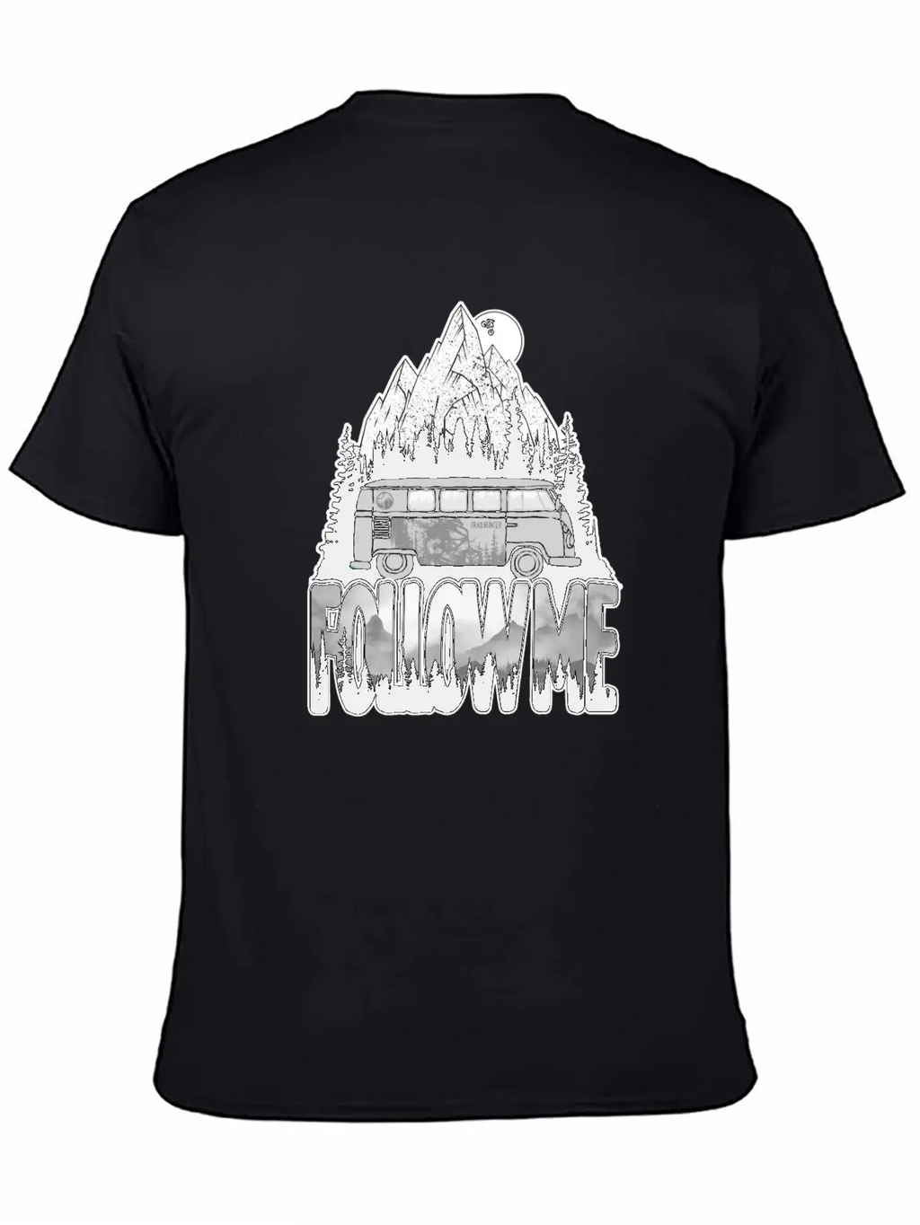 Follow Me Essential Cotton Tee For Daily Outfits – Unisex Style