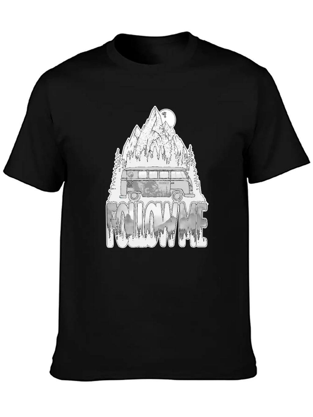 Follow Me Essential Cotton Tee For Daily Outfits – Unisex Style
