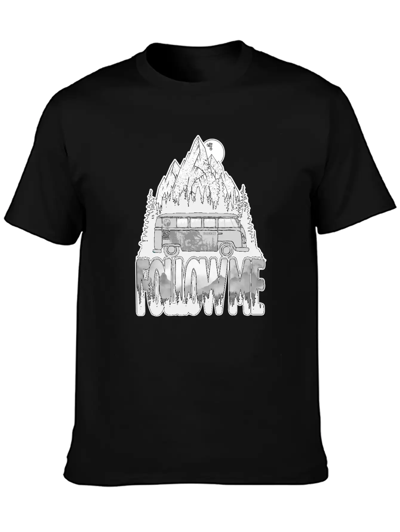 Follow Me Essential Cotton Tee For Daily Outfits – Unisex Style