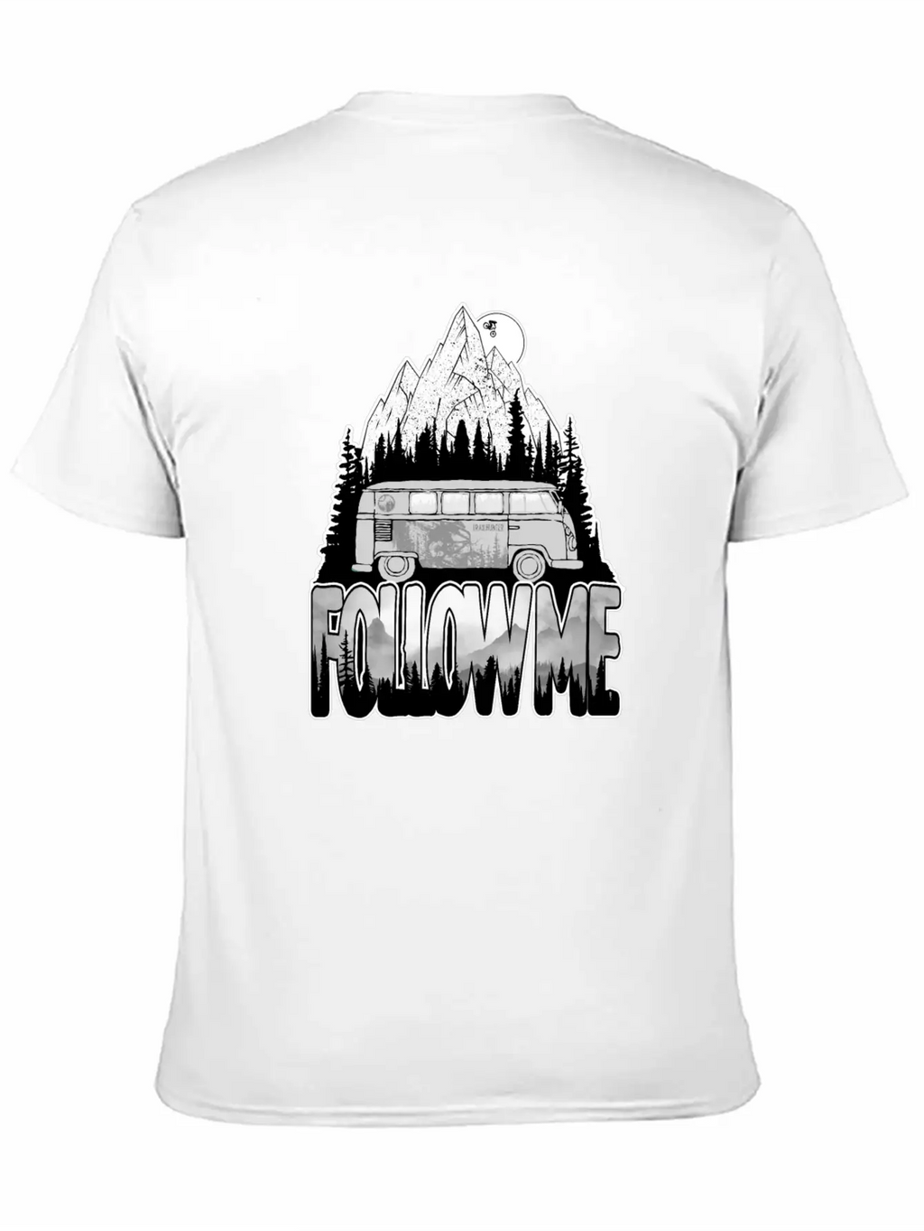 Follow Me Essential Cotton Tee For Daily Outfits – Unisex Style