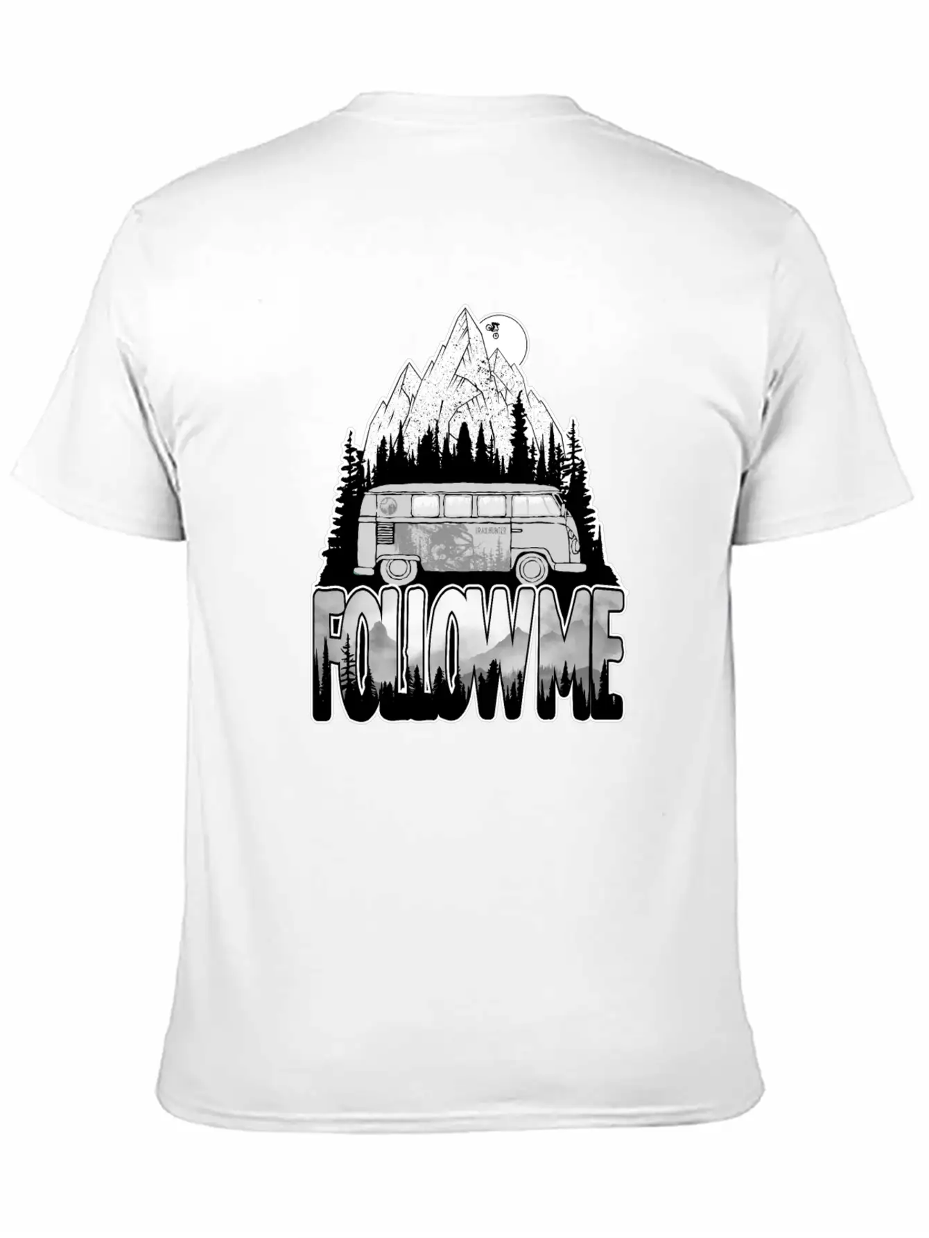 Follow Me Essential Cotton Tee For Daily Outfits – Unisex Style