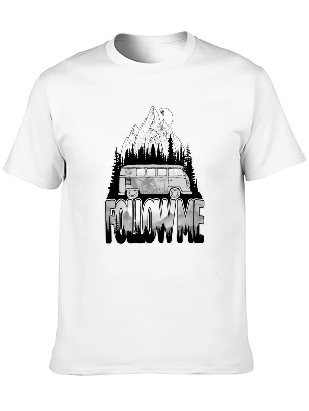 Follow Me Essential Cotton Tee For Daily Outfits – Unisex Style