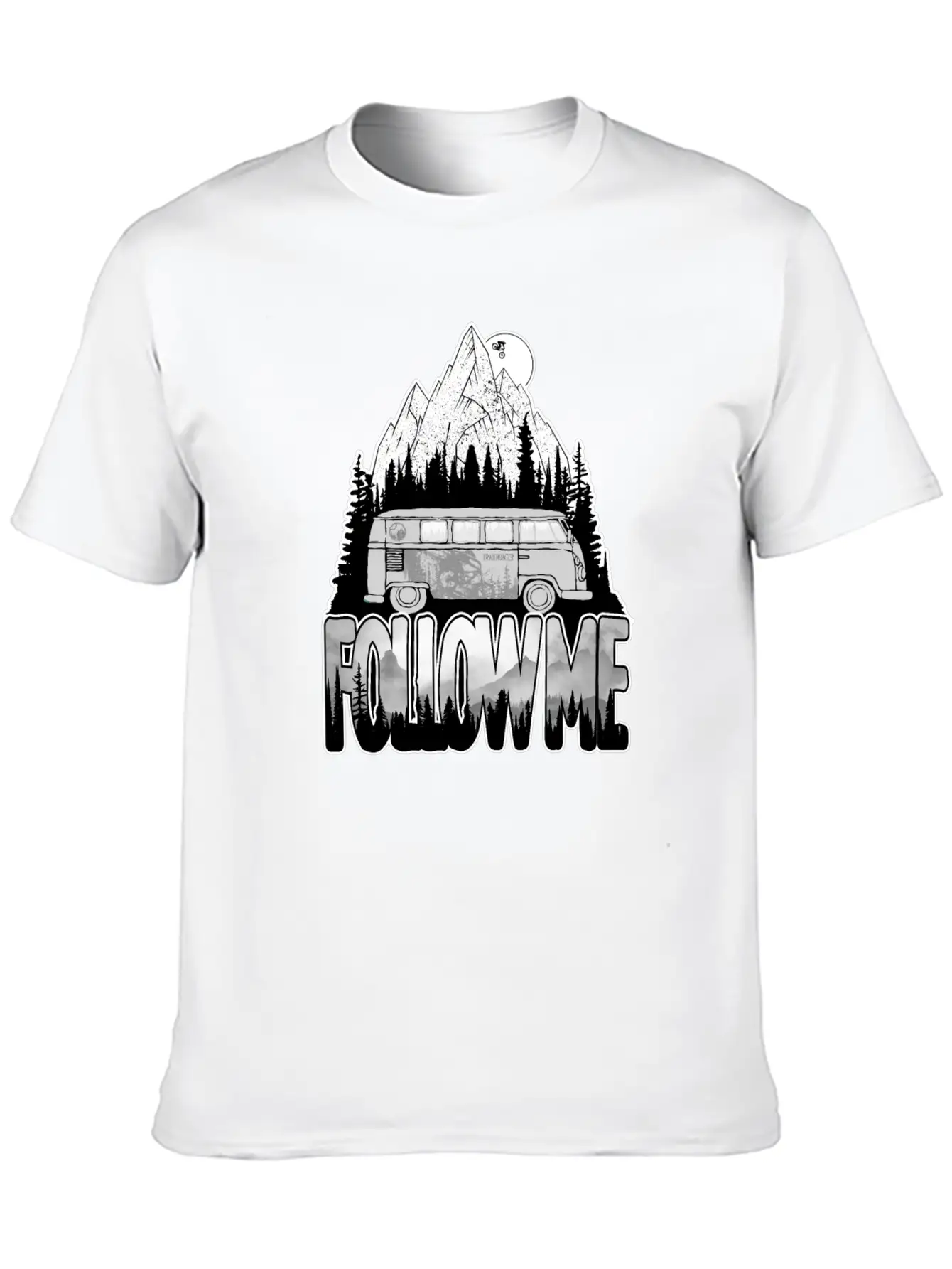 Follow Me Essential Cotton Tee For Daily Outfits – Unisex Style