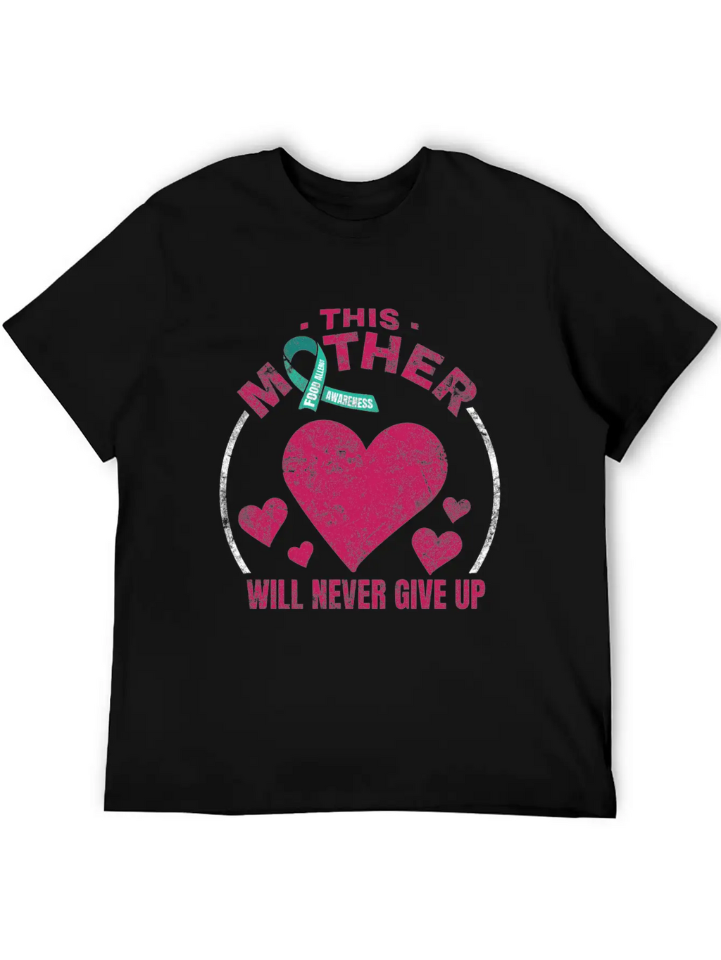 Food Allergy Awareness Design For A Food Allergy Unisex Short Sleeve Soft Cotton T-Shirt – Casual Everyday Wear